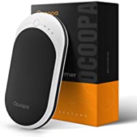 Los mejores  - OCOOPA Calentadores de Manos Recargables USB- Batería Externa de 5200mAh- Calienta Manos Electrónico de Bolsillo…